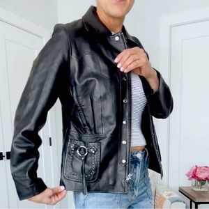 SCULLY medium vintage leather jacket